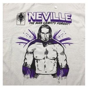 NEW WWE NEVILLE T-Shirt Men’s Small WWE Pro Wrestler Wrestling PAC
